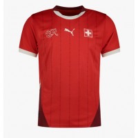 Schweiz Fußballbekleidung Heimtrikot EM 2024 Kurzarm